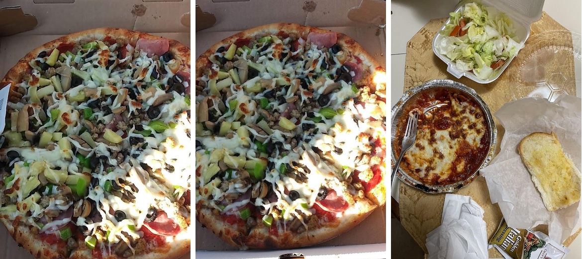A & A Pizza Menu