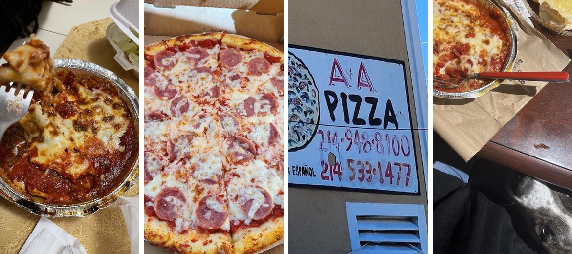 A & A Pizza Menu